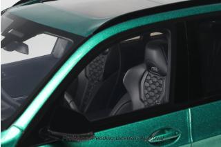 BMW X5 M COMPETITION ISLE OF MAN GREEN 2023 GT Spirit 1:18 Resinemodell (Türen, Motorhaube... nicht zu öffnen!)